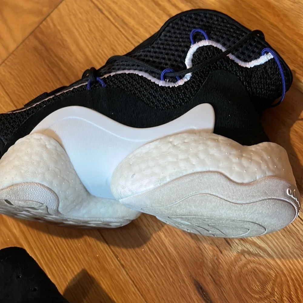 Adidas Crazy BYW LVL 1 Basketball Sneaker Sz 8 - Picture 9 of 14
